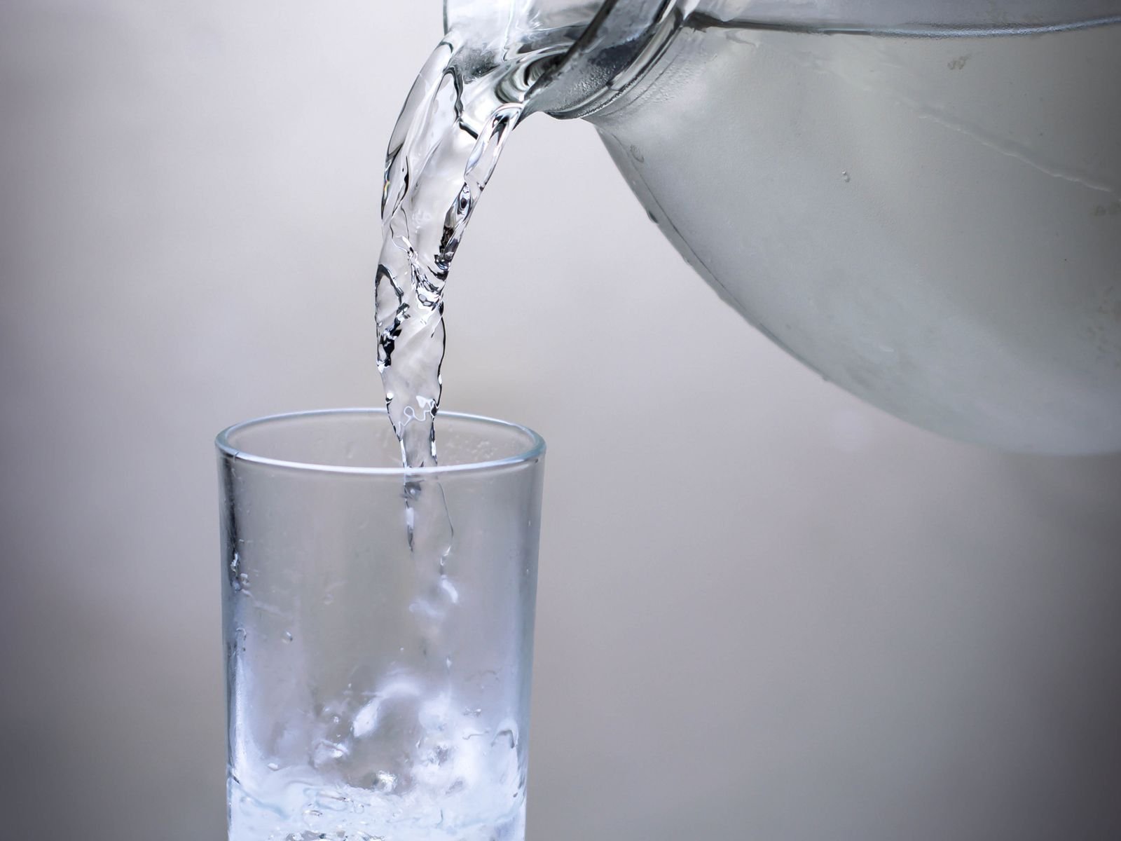 Clean filtered drinking water